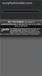 Mobile Screenshot of easyfashionbd.com